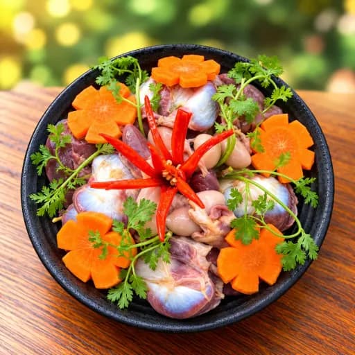 Dĩa Lòng / Mề Gà