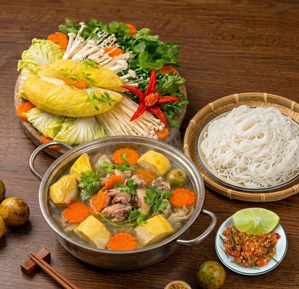Lẩu Gà Sầu