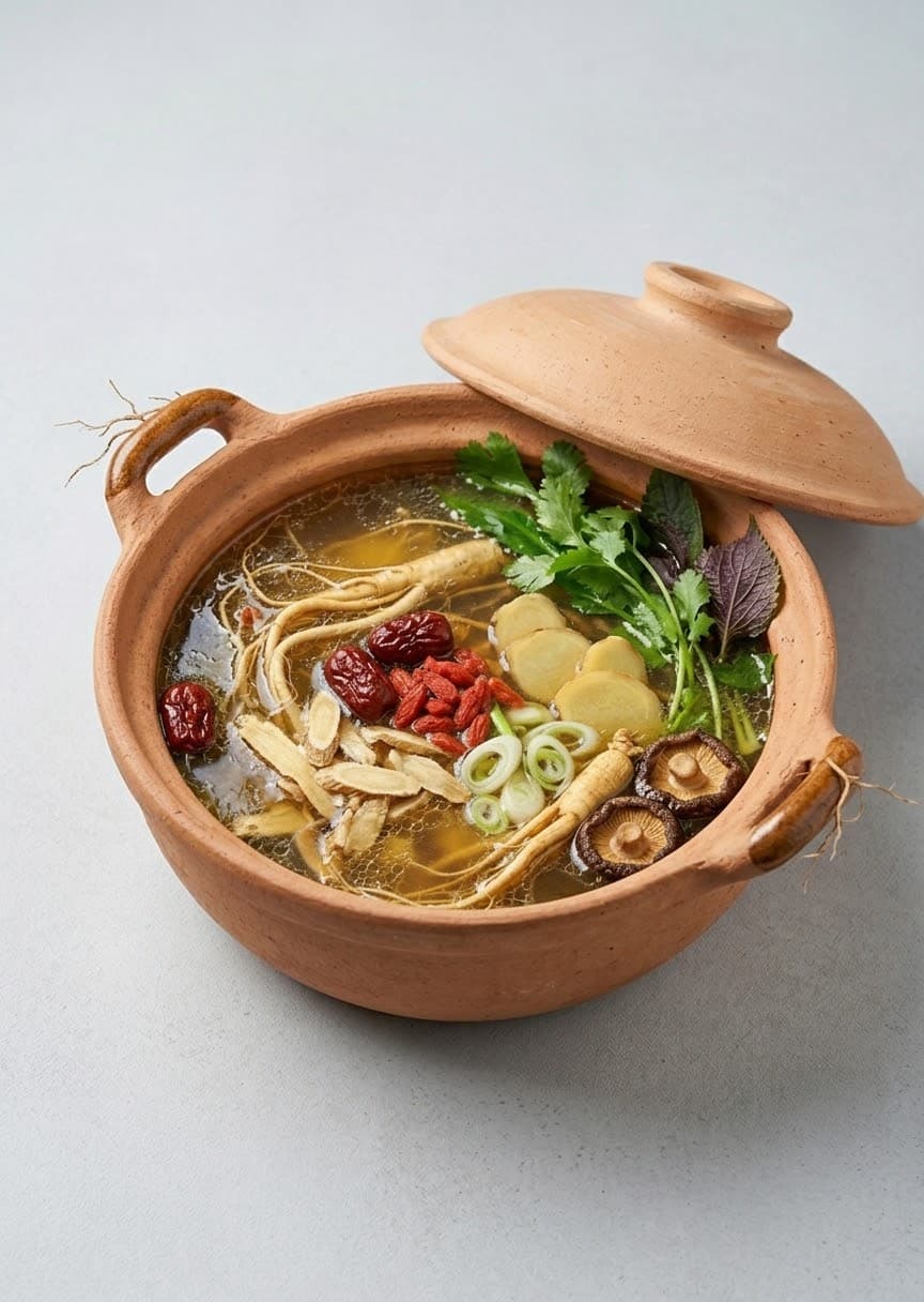 Nước Dùng Gà Thảo Mộc